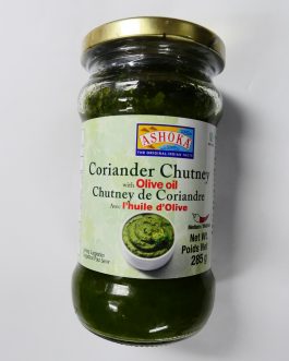Coriander Chutney with olive oil- Ashoka 285g