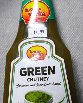 Green Chutney -Coriander & Green Chilli 400g-Verka